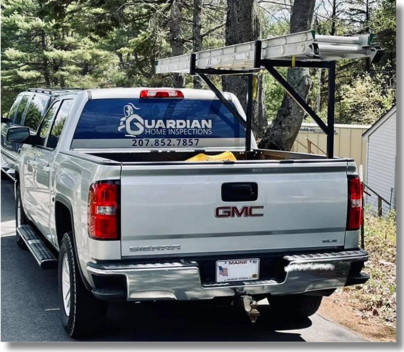 Certified home inspector performing moisture inspection in Maine — Guardian Home Services